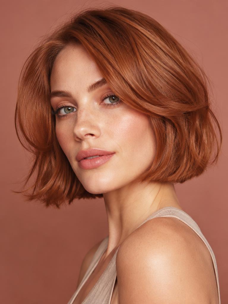 Copper bob with soft movement